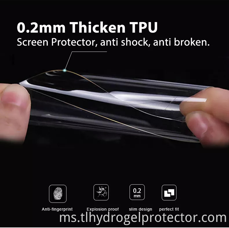 Filem Hydrogel TPU Hydrogel Tpu Film